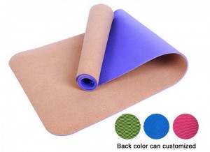 Tianzhihui-Cork TPE Yoga Mat-z-16 - 1